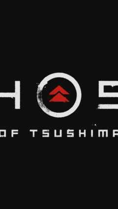 Ghost of Tsushima Logo Wallpaper