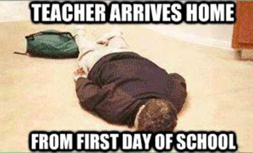 First Day Of School Meme