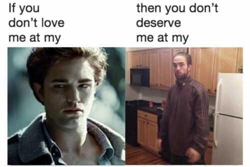 Robert Pattinson Meme - VoBss