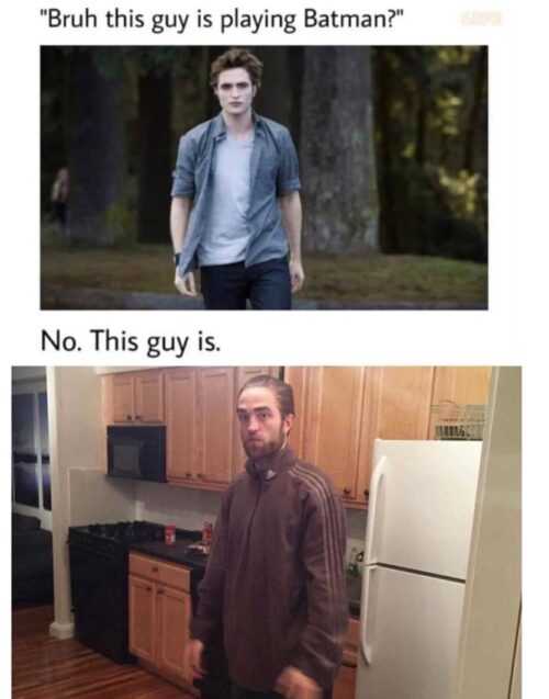 Robert Pattinson Meme