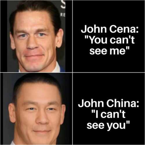 John Cena China Meme