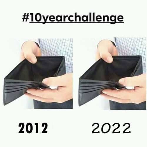 10 Year Challenge Meme