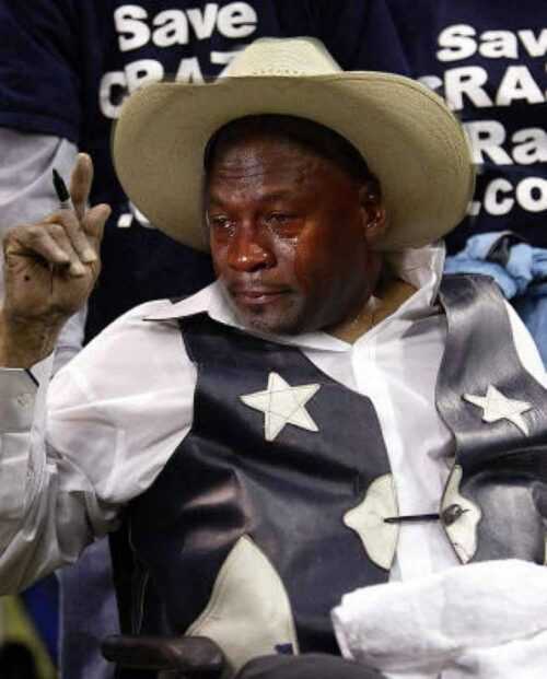 Cowboys Fan Crying Meme