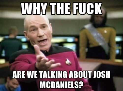 Josh Mcdaniels Meme