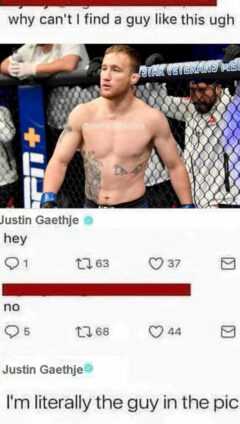 Justin Gaethje Meme