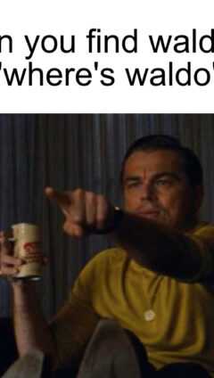 Leo Dicaprio Pointing Meme