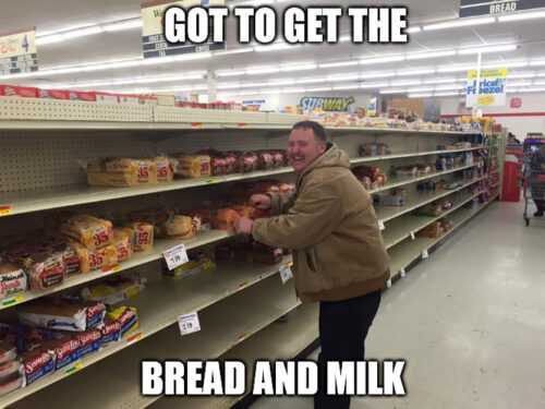 Milk And Bread Meme