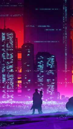 Neon City Wallpaper
