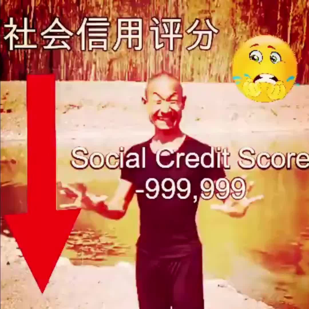 Meme social credit China's Social