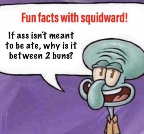 Squidward Meme