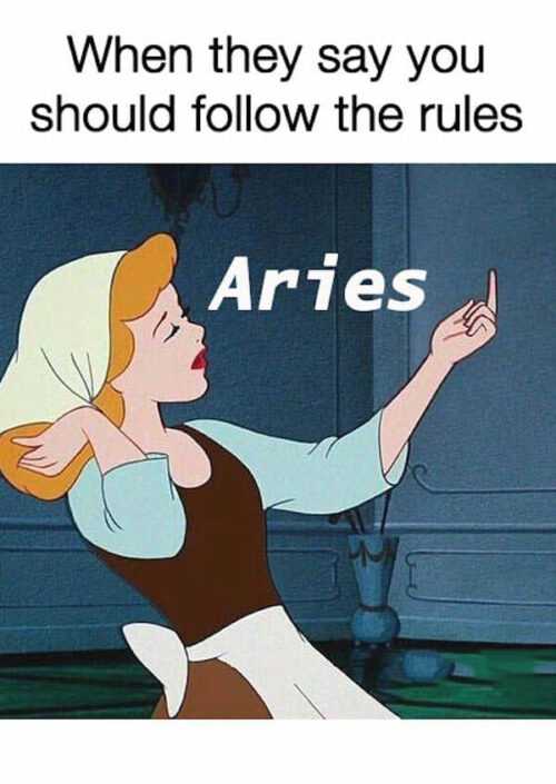 Aries Season Meme