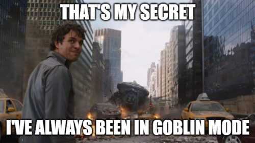 Goblin Mode Meme