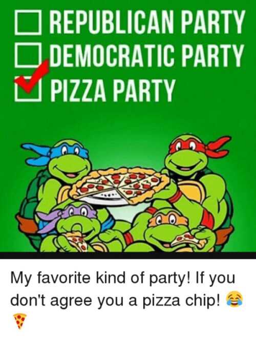 Pizza Party Meme