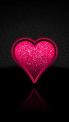Pink Heart Wallpaper