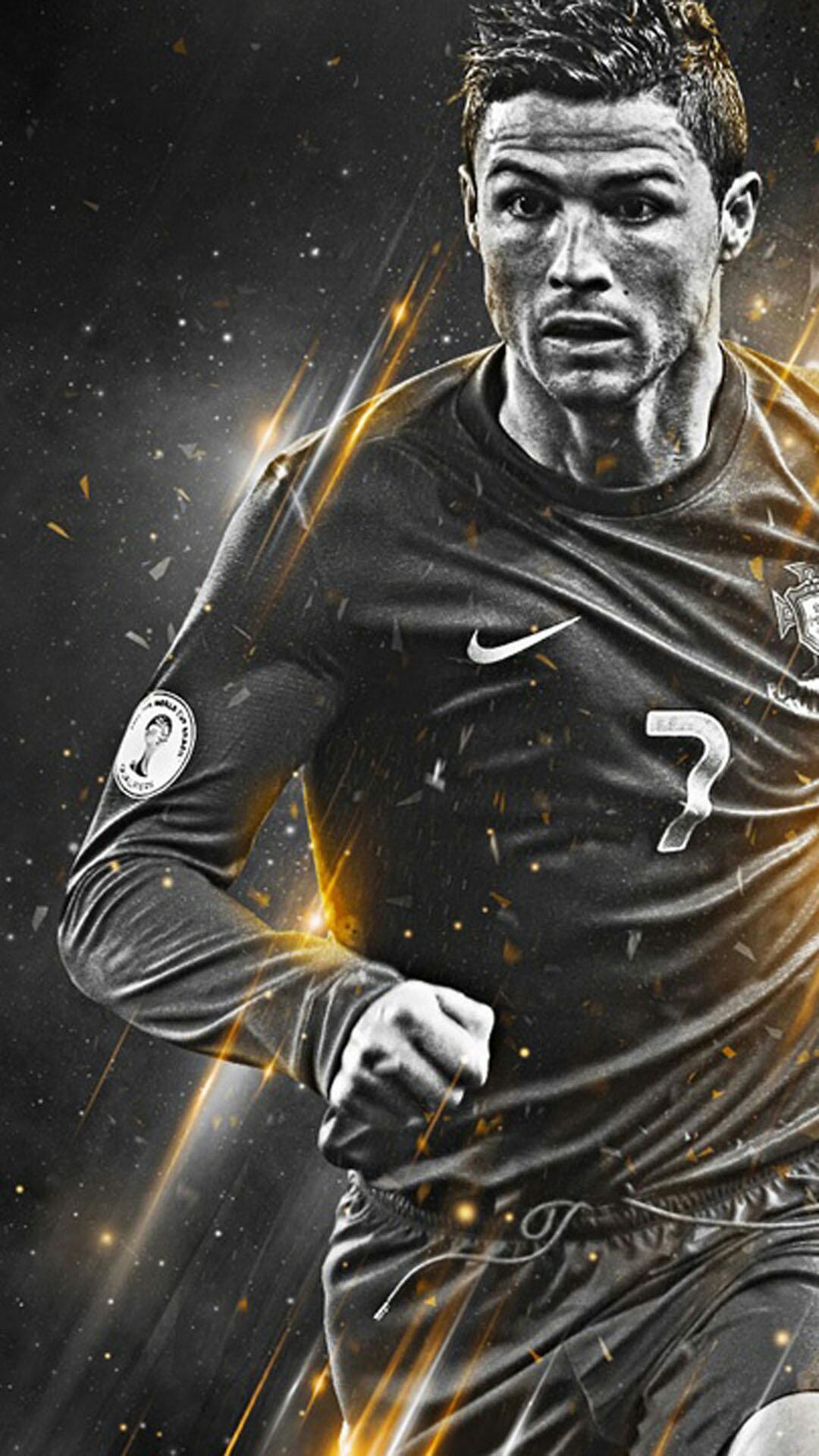 Cristiano Ronaldo Gold HD wallpaper download