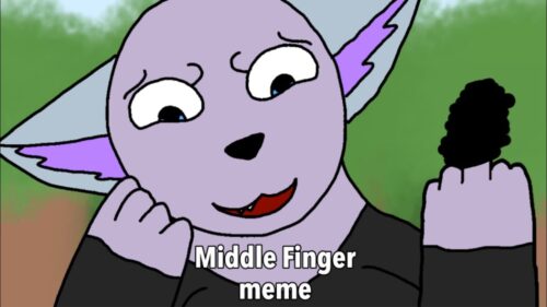 Middle Finger Meme