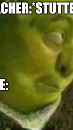 Shrek Face Meme