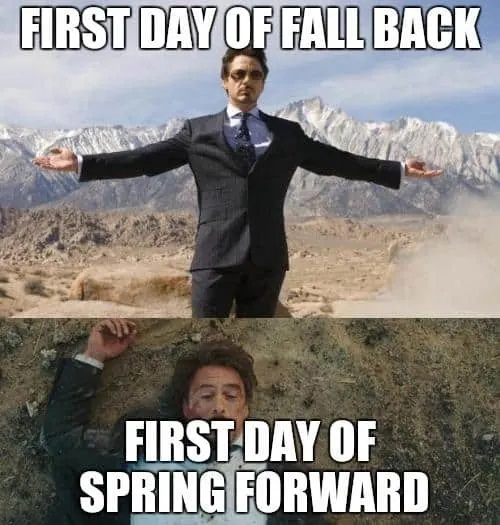 Spring Forward Meme