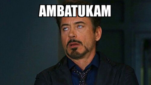 Dreamybull Ambatukam funny meme | Sticker