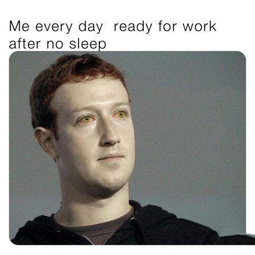 No Sleep Meme