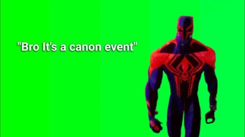 Canon Event Meme