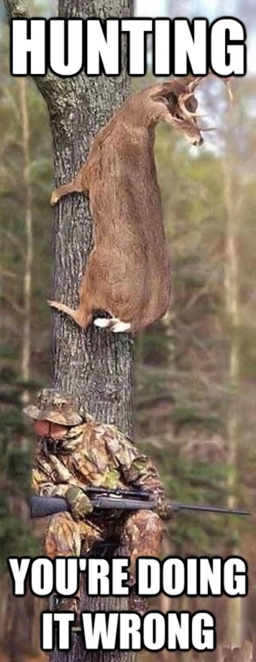 Deer Hunting Meme